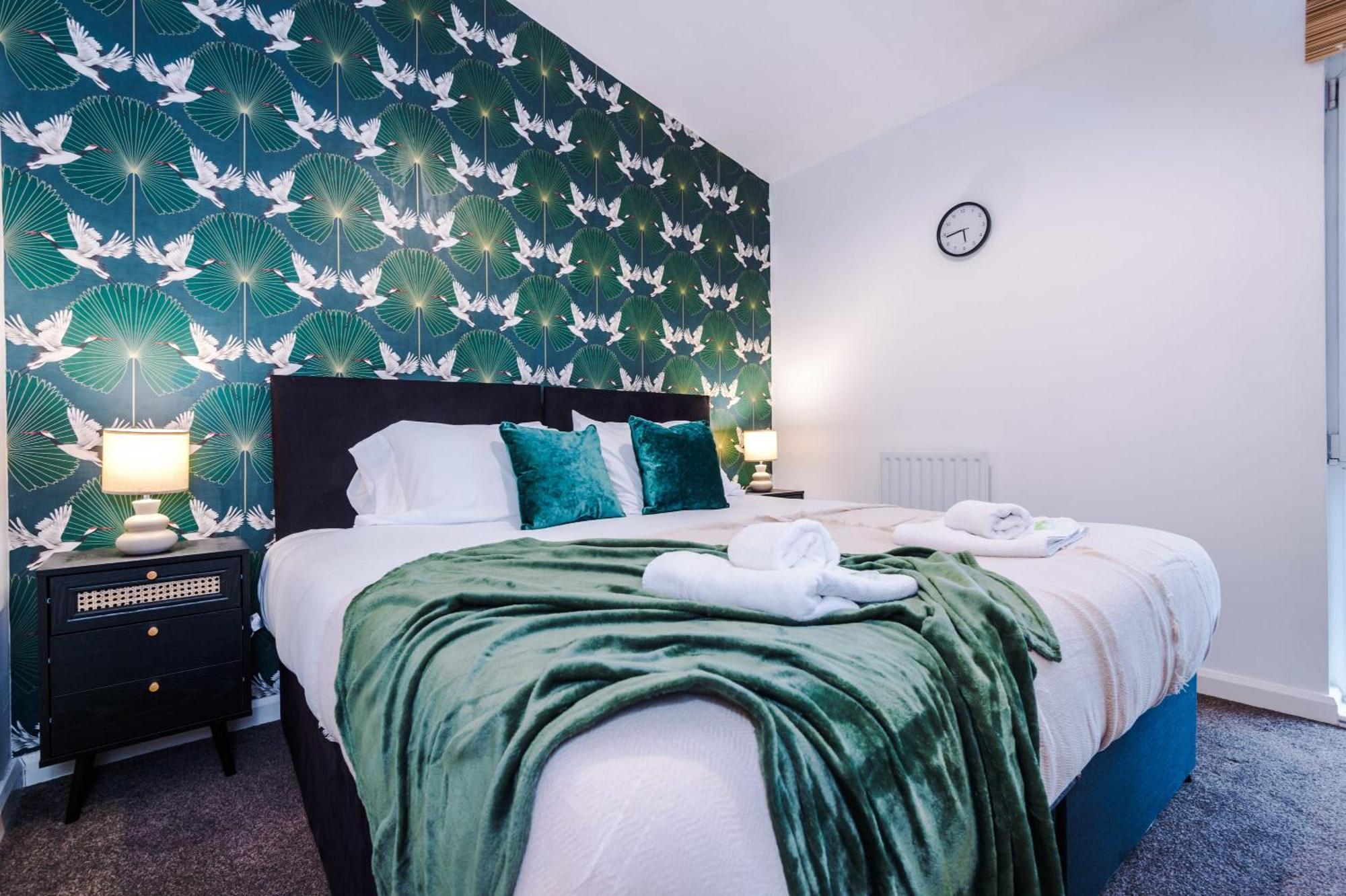 Rest&Recharge At A Spacious Townhouse By The Etihad Villa Manchester Dış mekan fotoğraf